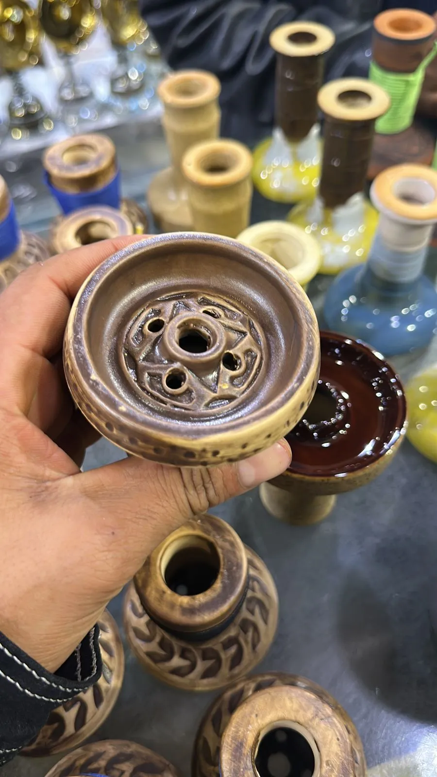 جلسة مسائية — شيشة وتفاصيل تهوية — لقطة 3 من معرض العمل في الرياض